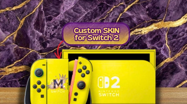 Custom Nintendo Switch 2 skin by Mind Art Atelier