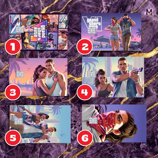GTA 6 holographic credit card skin pack, Mind Art Atelier, photo 7