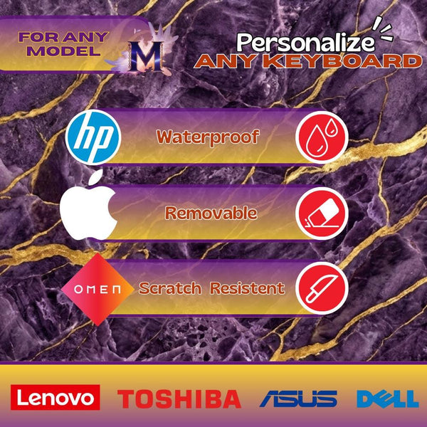 Custom laptop keyboard skin with your photo – Mind Art Atelier, photo 3
