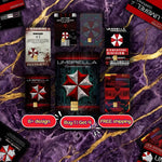 Umbrella Corporation credit card skin pack by Mind Art Atelier