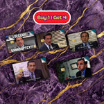 Skin meme divertente The Office per carta di credito, Mind Art Atelier