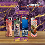 Custom BIC lighter wrap with your photo by Mind Art Atelier