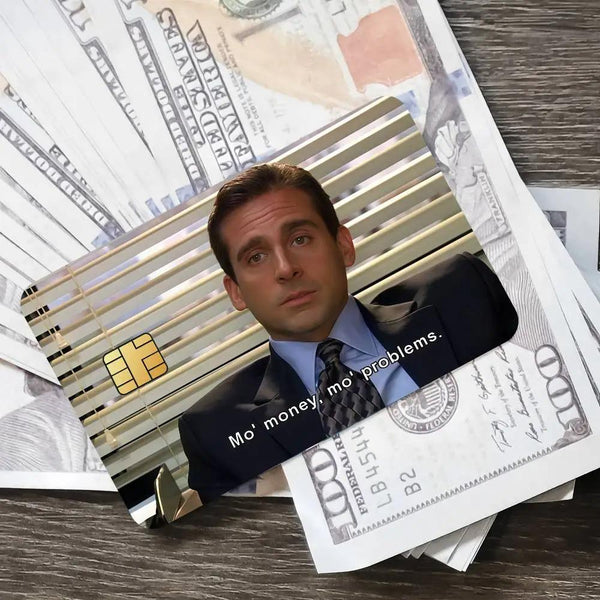Skin meme divertente The Office per carta di credito, Mind Art Atelier, foto 10
