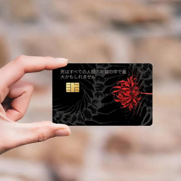 Tokyo Ghoul Kaneki anime credit card skin, Mind Art Atelier, photo 9