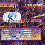 Custom laptop keyboard skin with your photo – Mind Art Atelier, photo 2