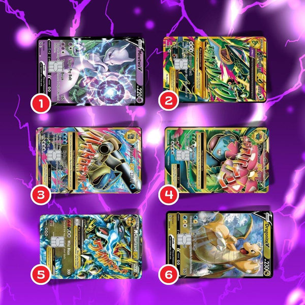 Skin olografica Pokémon per carta di credito, Mind Art Atelier, foto 6