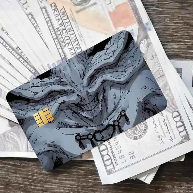 Jujutsu Kaisen anime credit card skin by Mind Art Atelier