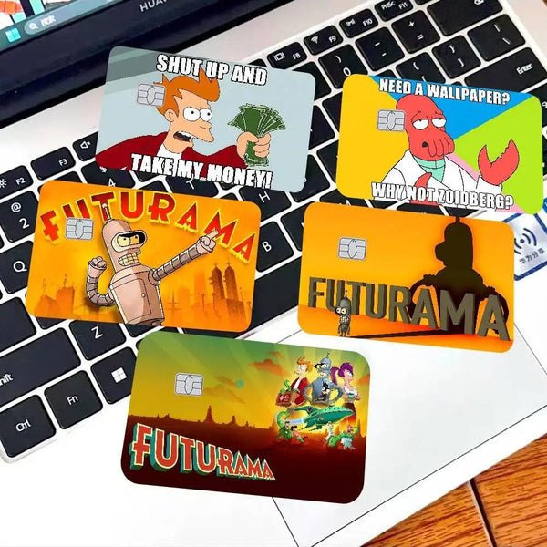 Futurama Kreditkarten Skin von Mind Art Atelier