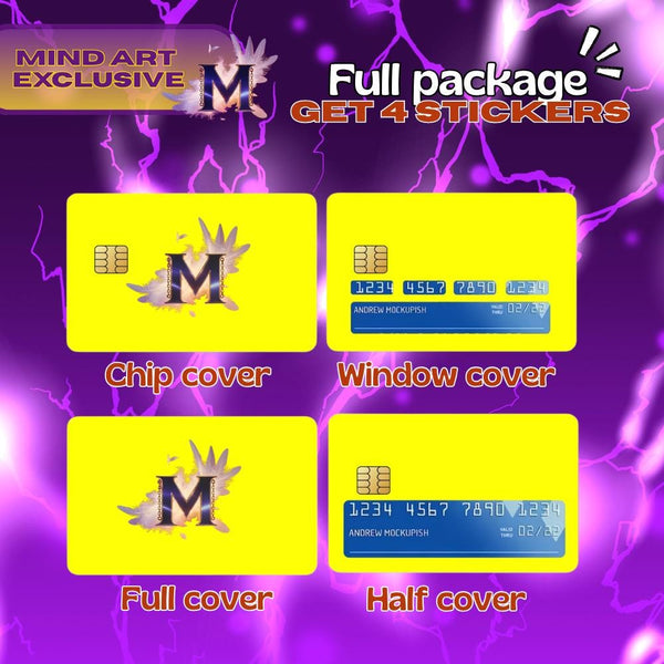 Custom anime credit card skin with your photo – Mind Art Atelier, photo 3
