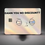 Family Guy holographic credit card skin by Mind Art Atelier