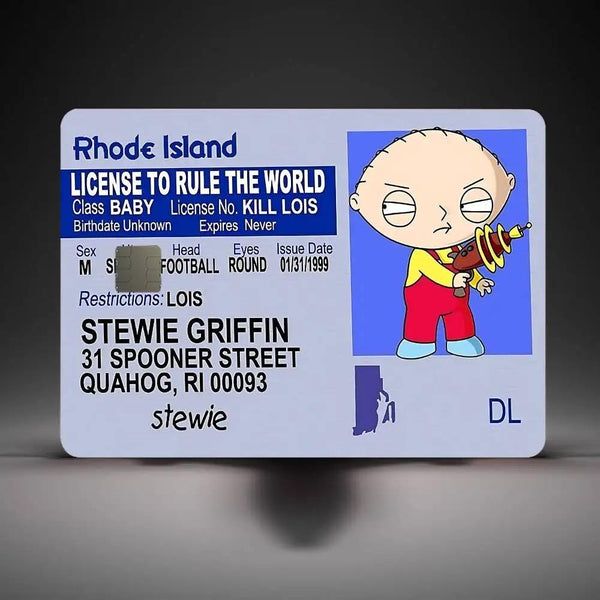 Skin Family Guy para Tarjeta de Crédito | Pegatina Holográfica Griffin para Tarjeta de Débito, Compra 1 y Recibe 4
