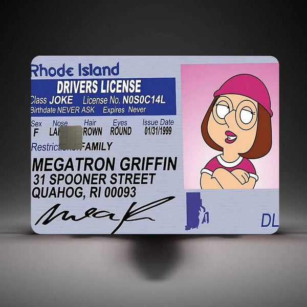 Skin Family Guy para Tarjeta de Crédito | Pegatina Holográfica Griffin para Tarjeta de Débito, Compra 1 y Recibe 4