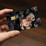 Skin Junji Ito Tomie para Tarjeta de Crédito Pack x4 | Pegatina Manga para Tarjeta de Débito