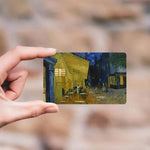 Skin Van Gogh para Tarjeta de Crédito Pack x4 | Pegatina Arte Impresionista para Tarjeta de Débito