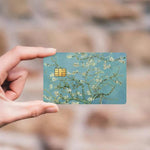 Skin Van Gogh para Tarjeta de Crédito Pack x4 | Pegatina Arte Impresionista para Tarjeta de Débito