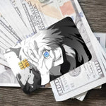 Skin pour Carte Bancaire Jujutsu Kaisen | Sticker Anime JJK pour Carte de Débit, Achetez-en 1 Recevez-en 4