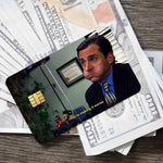 Skin The Office per Carta di Credito | Adesivo Meme Divertente per Bancomat