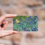 Skin Van Gogh para Tarjeta de Crédito Pack x4 | Pegatina Arte Impresionista para Tarjeta de Débito