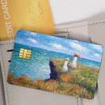 Skin Monet para Tarjeta de Crédito Pack x4 | Pegatina Arte Impresionista para Tarjeta de Débito