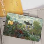 Skin Monet para Tarjeta de Crédito Pack x4 | Pegatina Arte Impresionista para Tarjeta de Débito