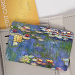 Skin Monet para Tarjeta de Crédito Pack x4 | Pegatina Arte Impresionista para Tarjeta de Débito