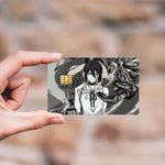 Lot de 4 Skins pour Carte Bancaire Chainsaw Man Reze | Sticker Anime pour Carte de Débit