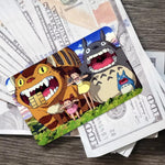 Skin Totoro para Tarjeta de Crédito Pack x4 | Pegatina Anime para Tarjeta de Débito